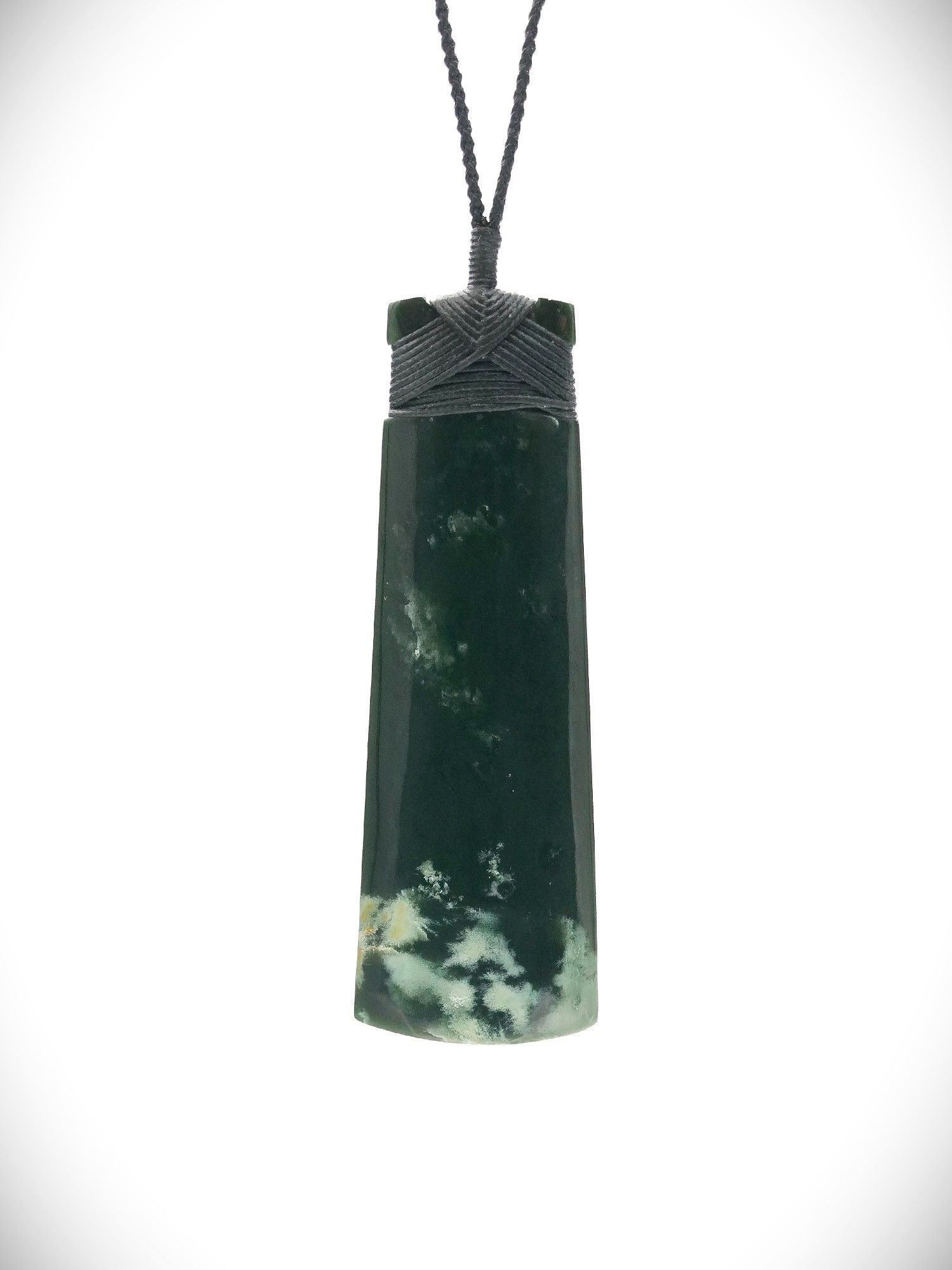 Moko Pounamu Toki NZ Genuine Kawakawa Greenstone - Kohimarama
