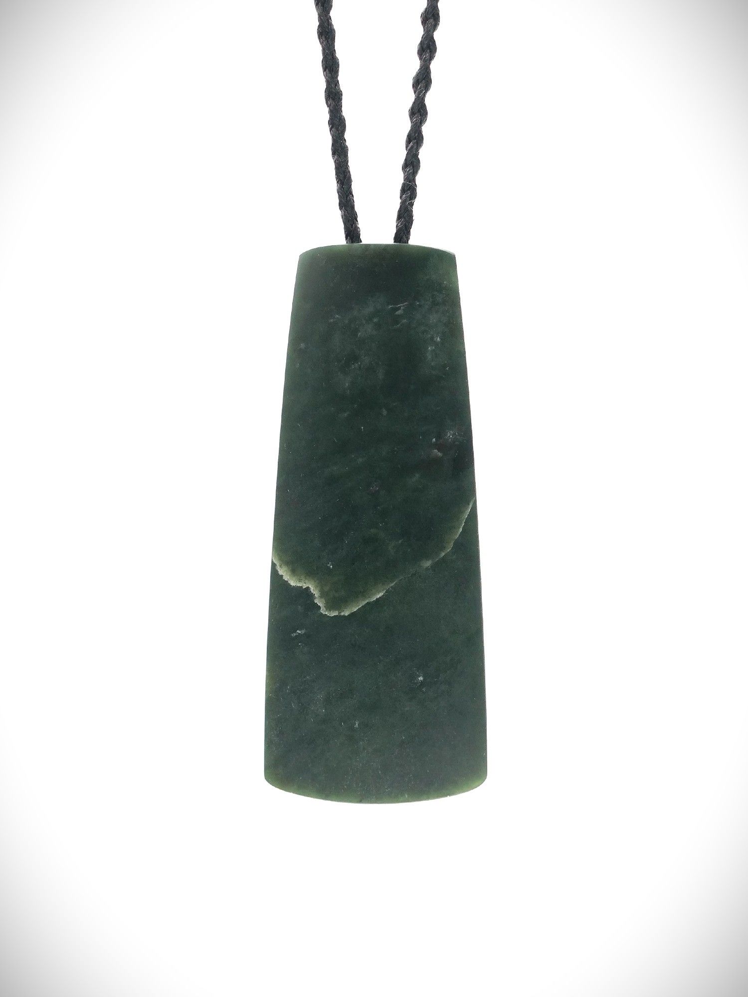 Moko Pounamu Toki NZ Genuine Kawakawa Greenstone - Rangitukua