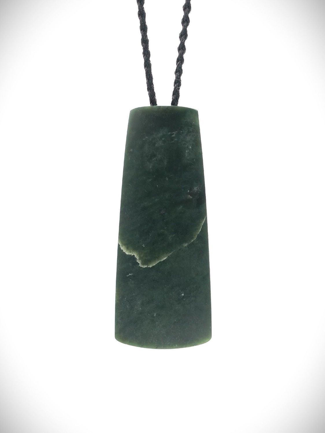 Moko Pounamu Toki NZ Genuine Kawakawa Greenstone - Rangitukua