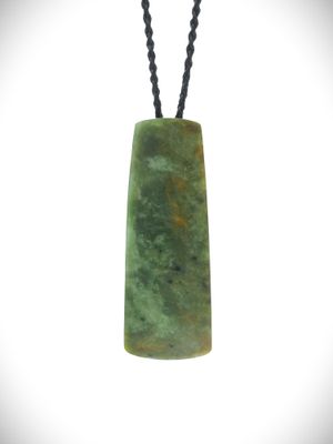 Moko Pounamu Toki  NZ Genuine Raukaraka Greenstone - Raurimu