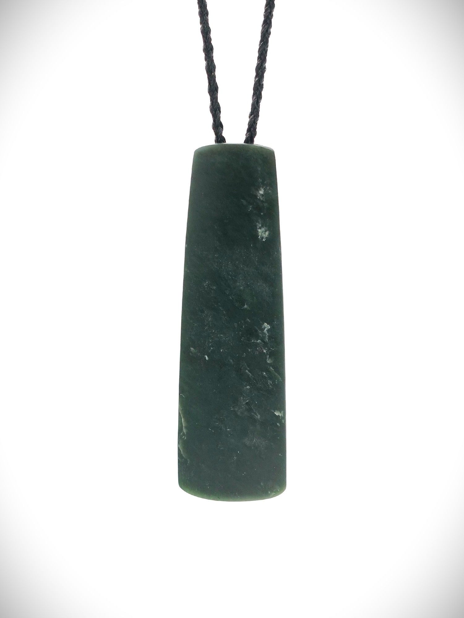 Moko Pounamu Toki NZ Genuine Kawakawa Greenstone - Uawa