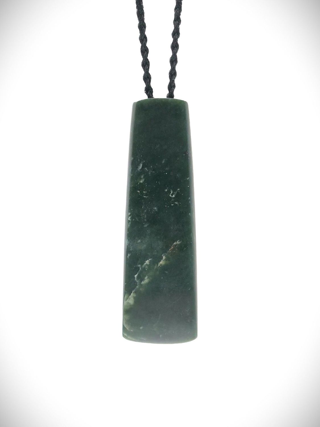 Moko Pounamu Toki NZ Genuine Kawakawa Greenstone - Uawa
