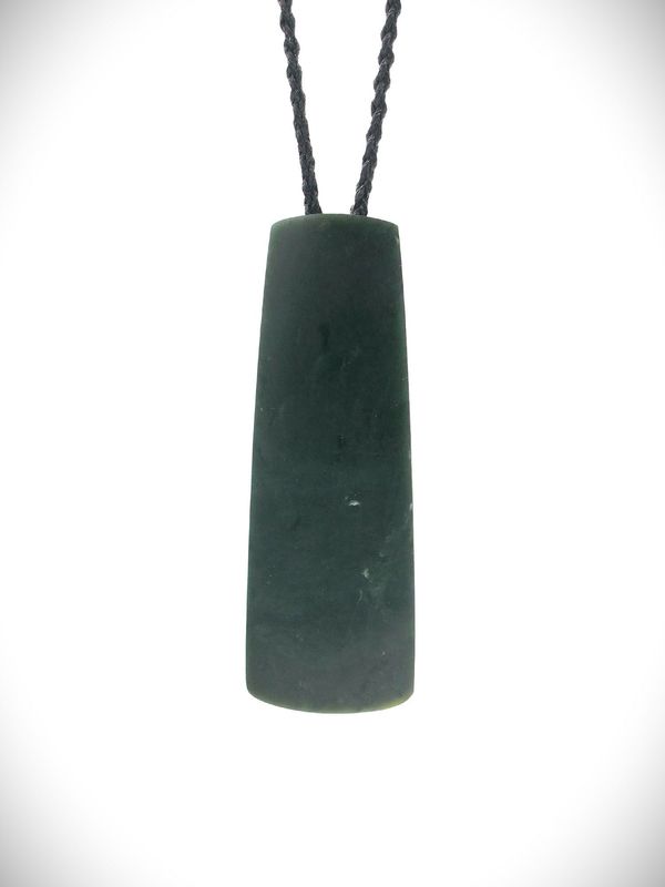 Moko Pounamu Toki NZ Genuine Kawakawa Greenstone - Whakamarama