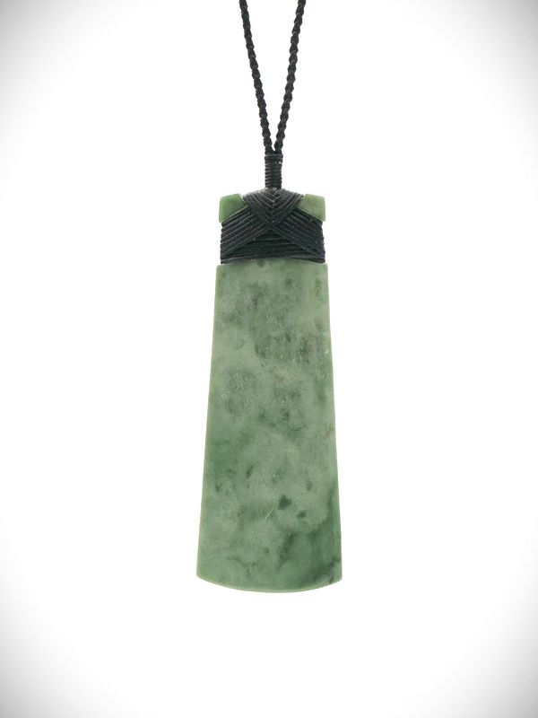 Moko Pounamu Toki NZ Genuine Auhunga Greenstone - Wainoni