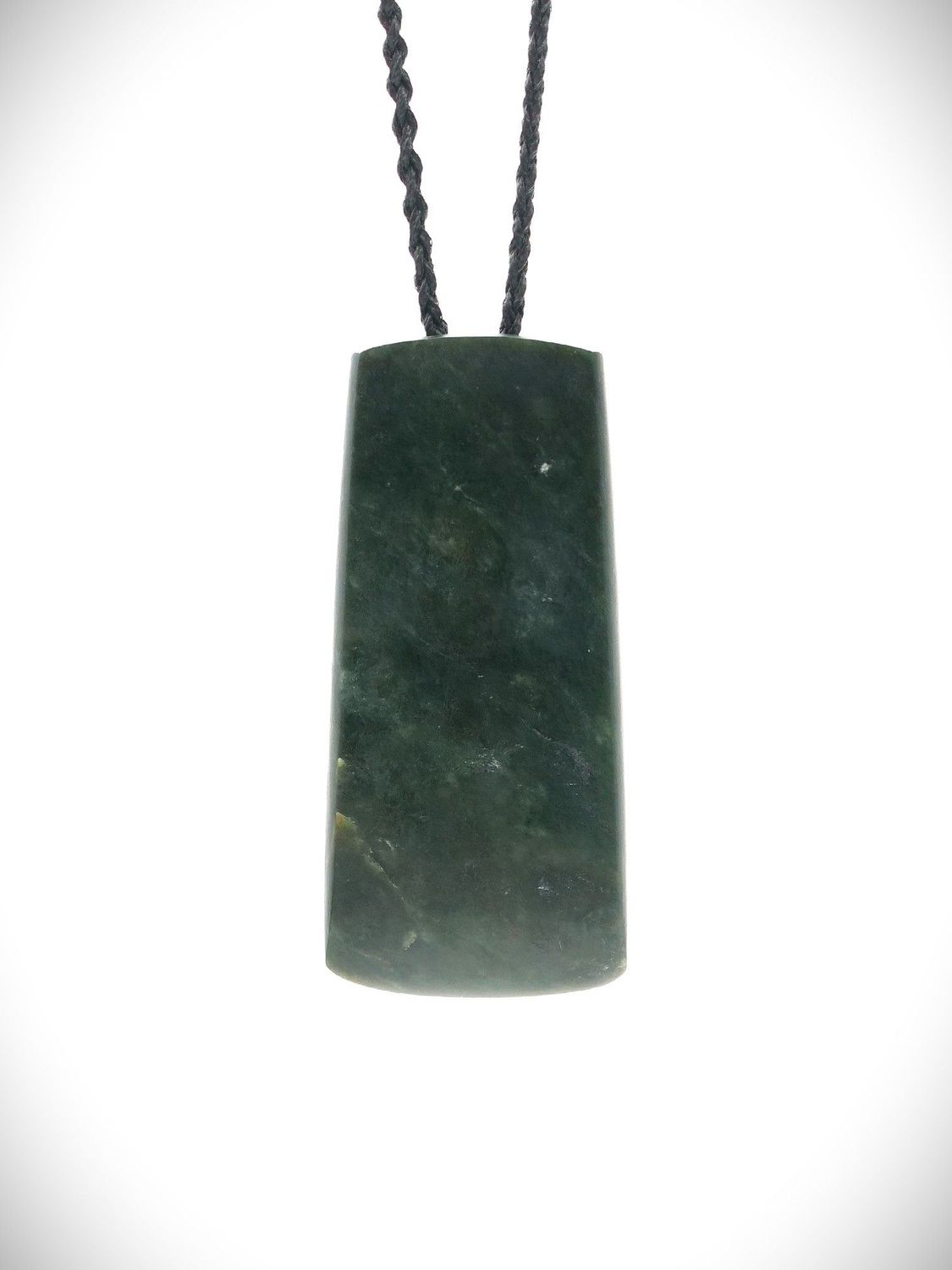 Moko Pounamu Toki NZ Genuine Kawakawa Greenstone - Maungarei