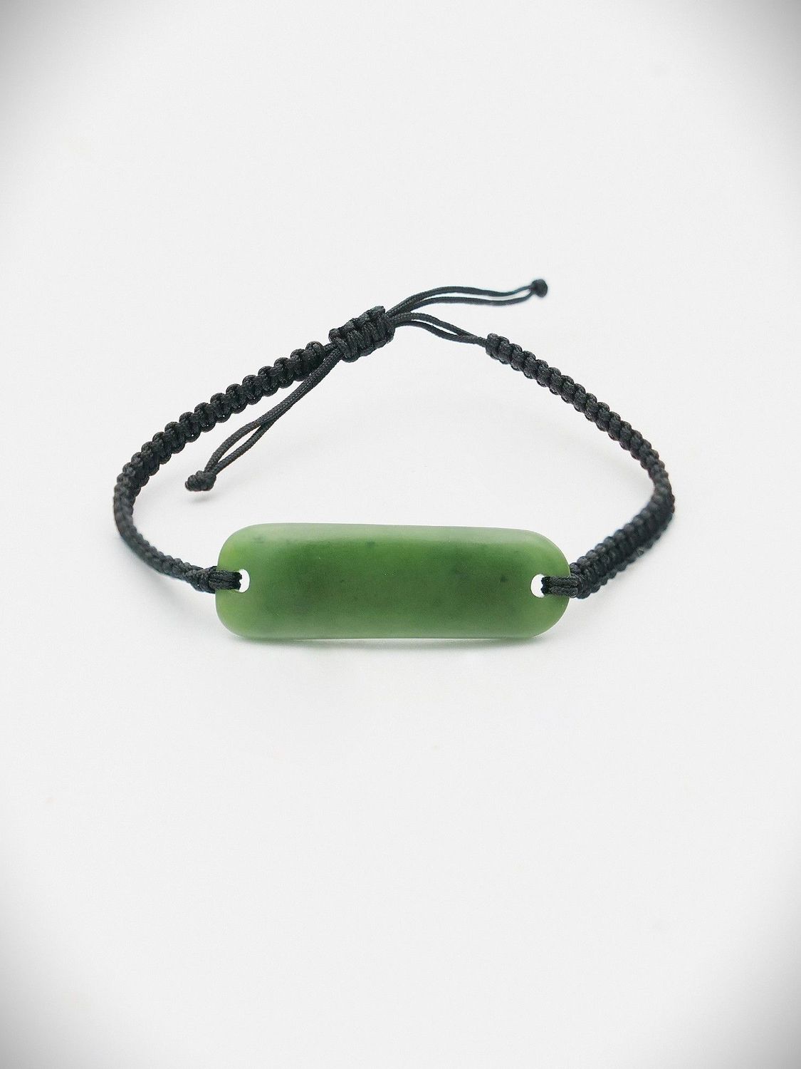 Moko Pounamu Adjustable Bracelet NZ Genuine Kahurangi Greenstone 19476 Moko Pounamu Adjustable Bracelet NZ Genuine Kahurangi Greenstone 19476