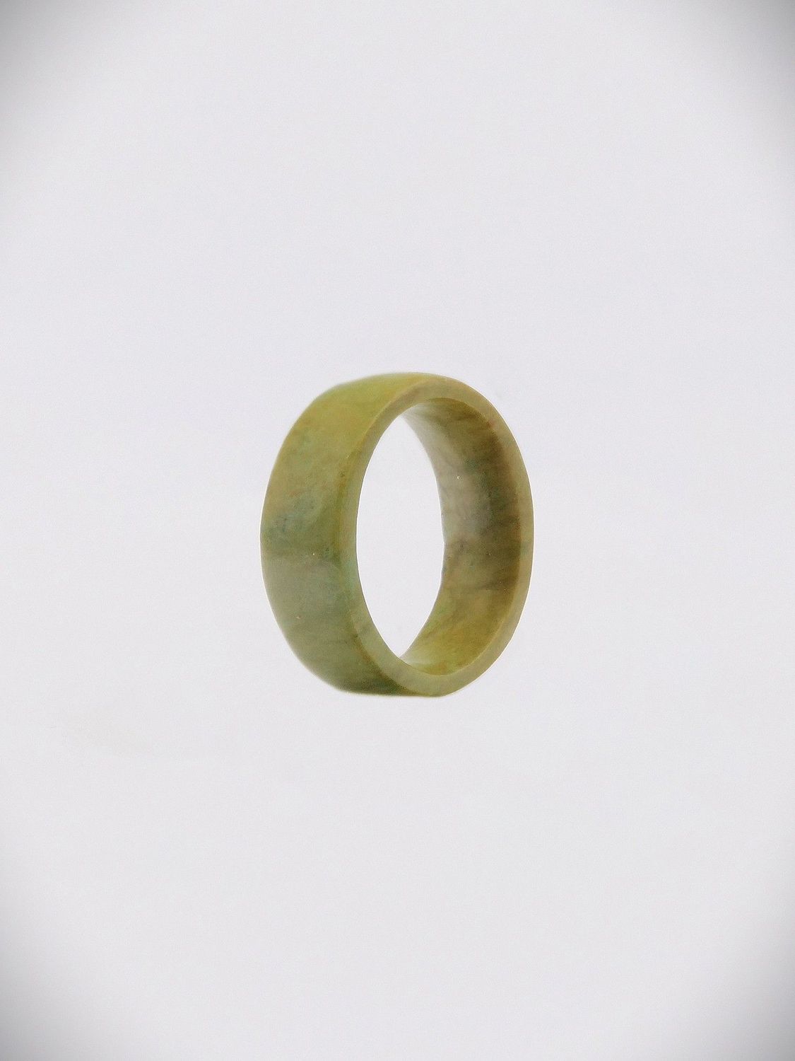 Moko Pounamu Flat Band Ring Genuine NZ Raukaraka Greenstone - Ahuroa Moko Pounamu Flat Band Ring Genuine NZ Raukaraka Greenstone - Ahuroa