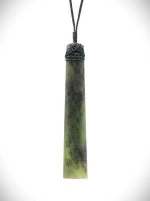 Moko Pounamu Toki NZ Genuine Hapopo Greenstone - Tinopai Moko Pounamu Toki NZ Genuine Hapopo Greenstone - Tinopai