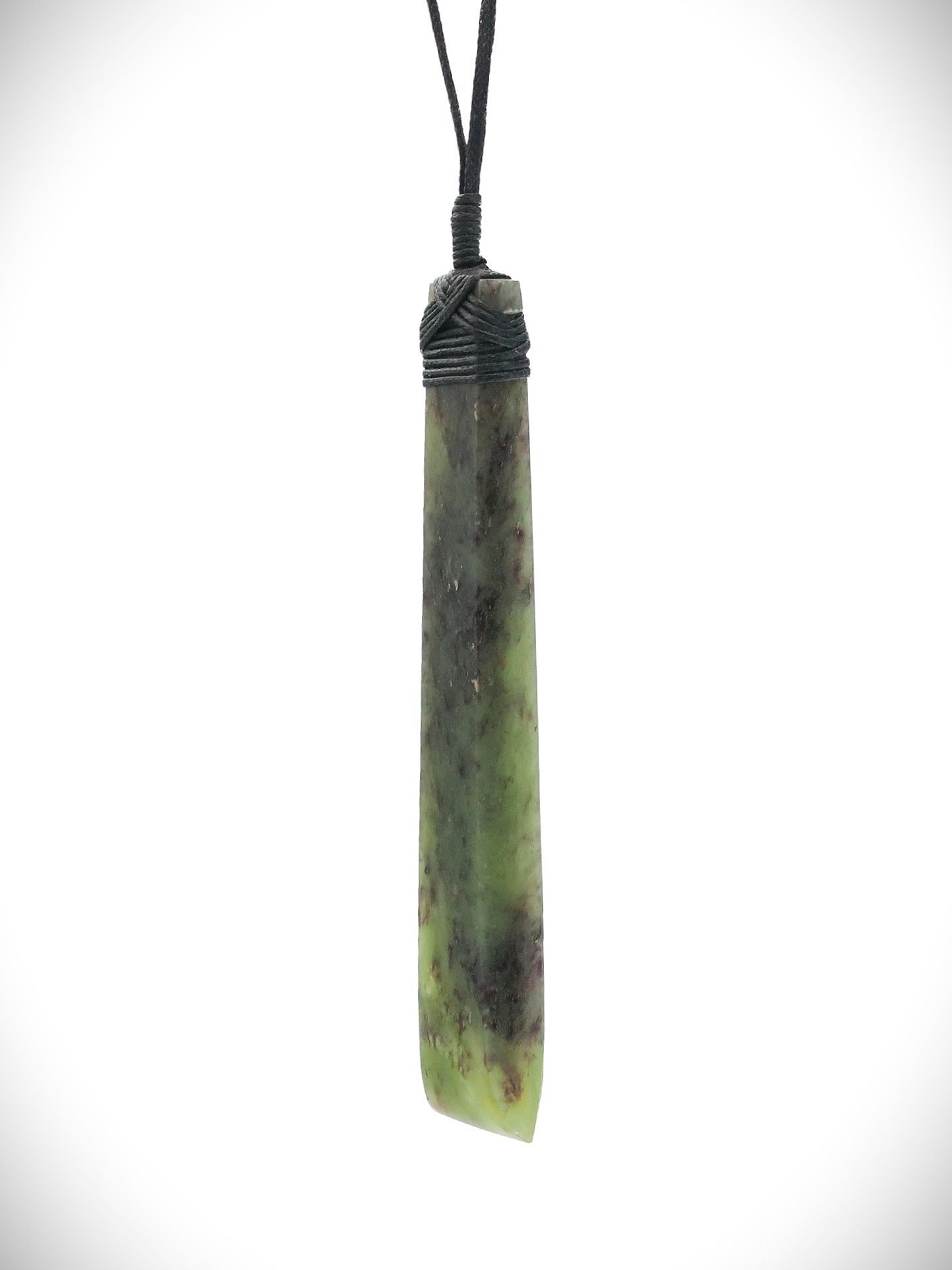 Moko Pounamu Toki NZ Genuine Hapopo Greenstone - Tinopai