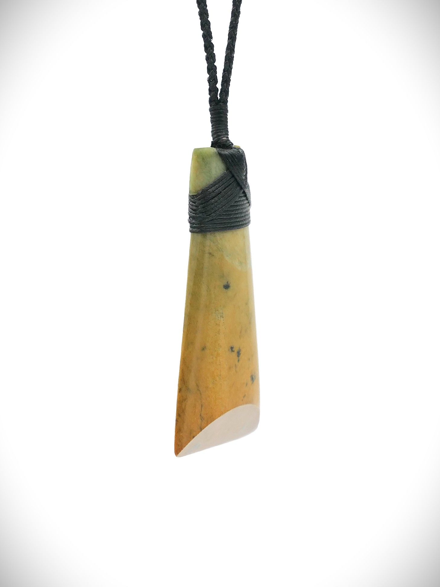 Moko Pounamu Toki NZ Genuine Raukaraka Greenstone - Makikihi