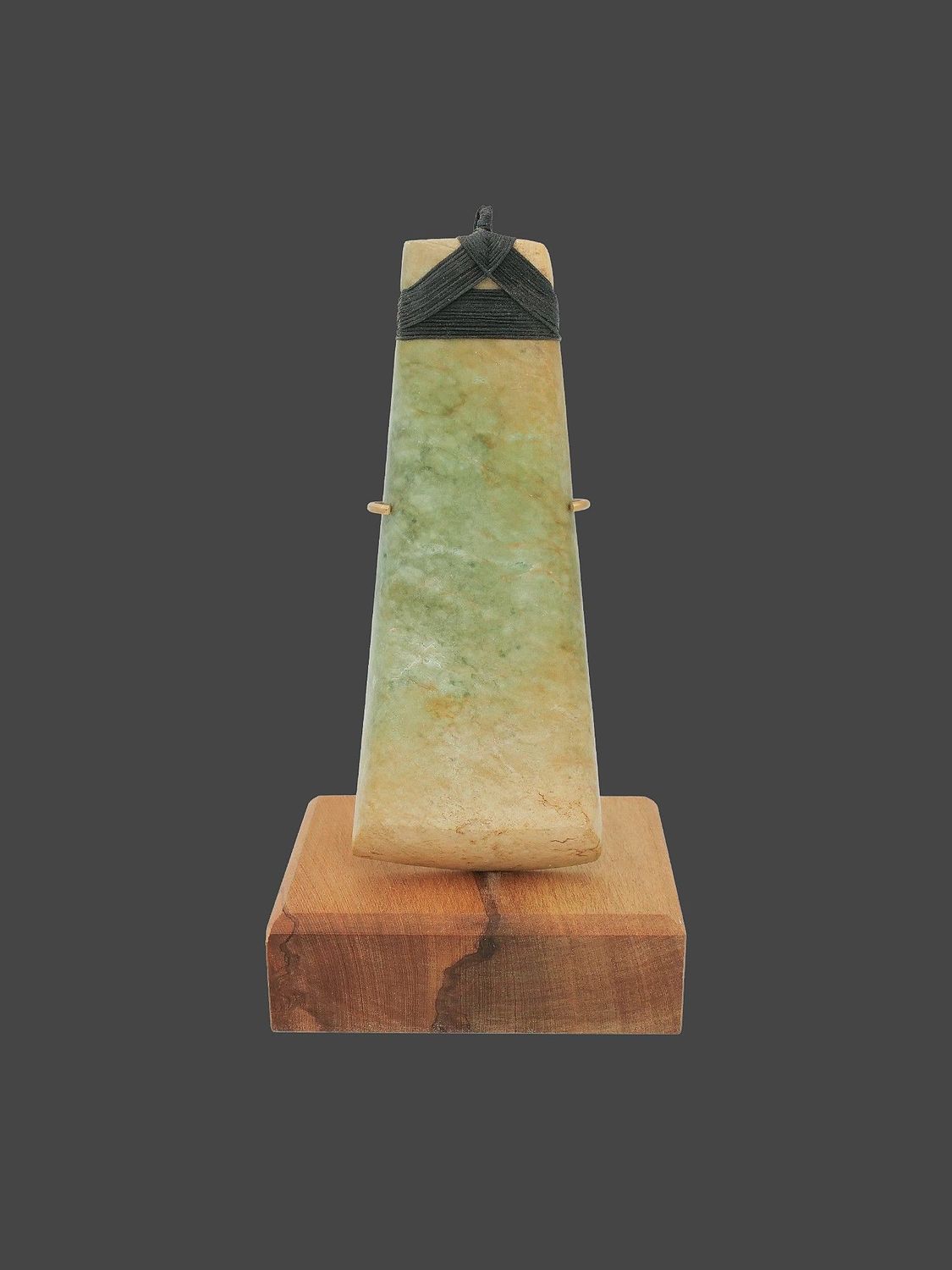Moko Pounamu Toki NZ Genuine Raukaraka Greenstone - Taipuha