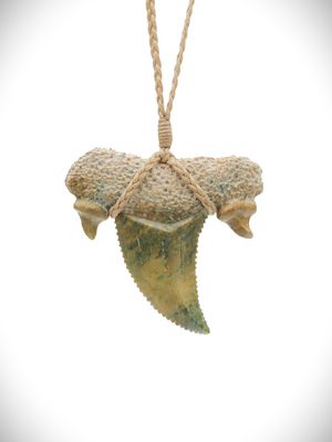 Moko Pounamu Mako Mau (Shark Tooth) Genuine NZ Raukaraka Greenstone - Arowhenua Moko Pounamu Mako Mau (Shark Tooth) Genuine NZ Raukaraka Greenstone - Arowhenua