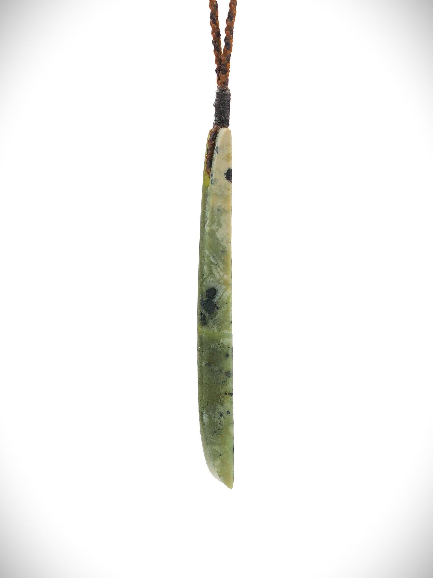 Moko Pounamu Toki NZ Genuine Serpentinite Greenstone - Mangapai