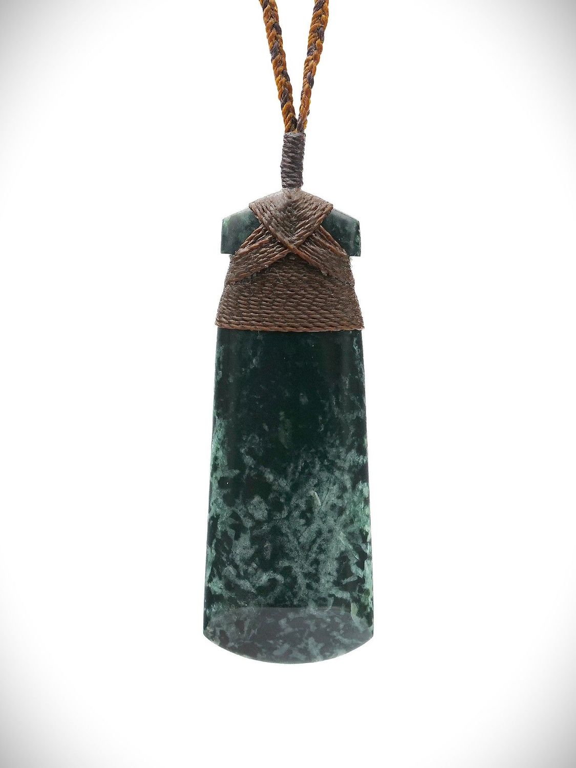 Moko Pounamu Toki NZ Genuine Tangiwai Greenstone - Takahiwai