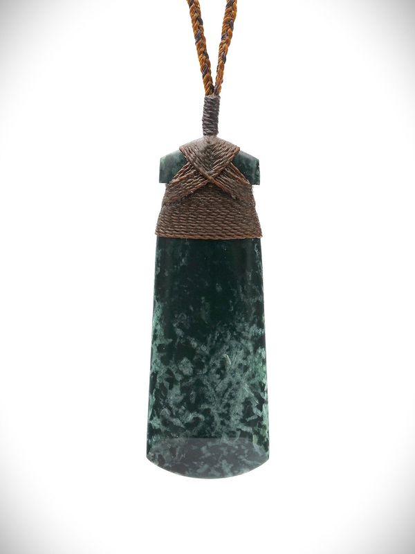 Moko Pounamu Toki NZ Genuine Tangiwai Greenstone - Takahiwai Moko Pounamu Toki NZ Genuine Tangiwai Greenstone - Takahiwai