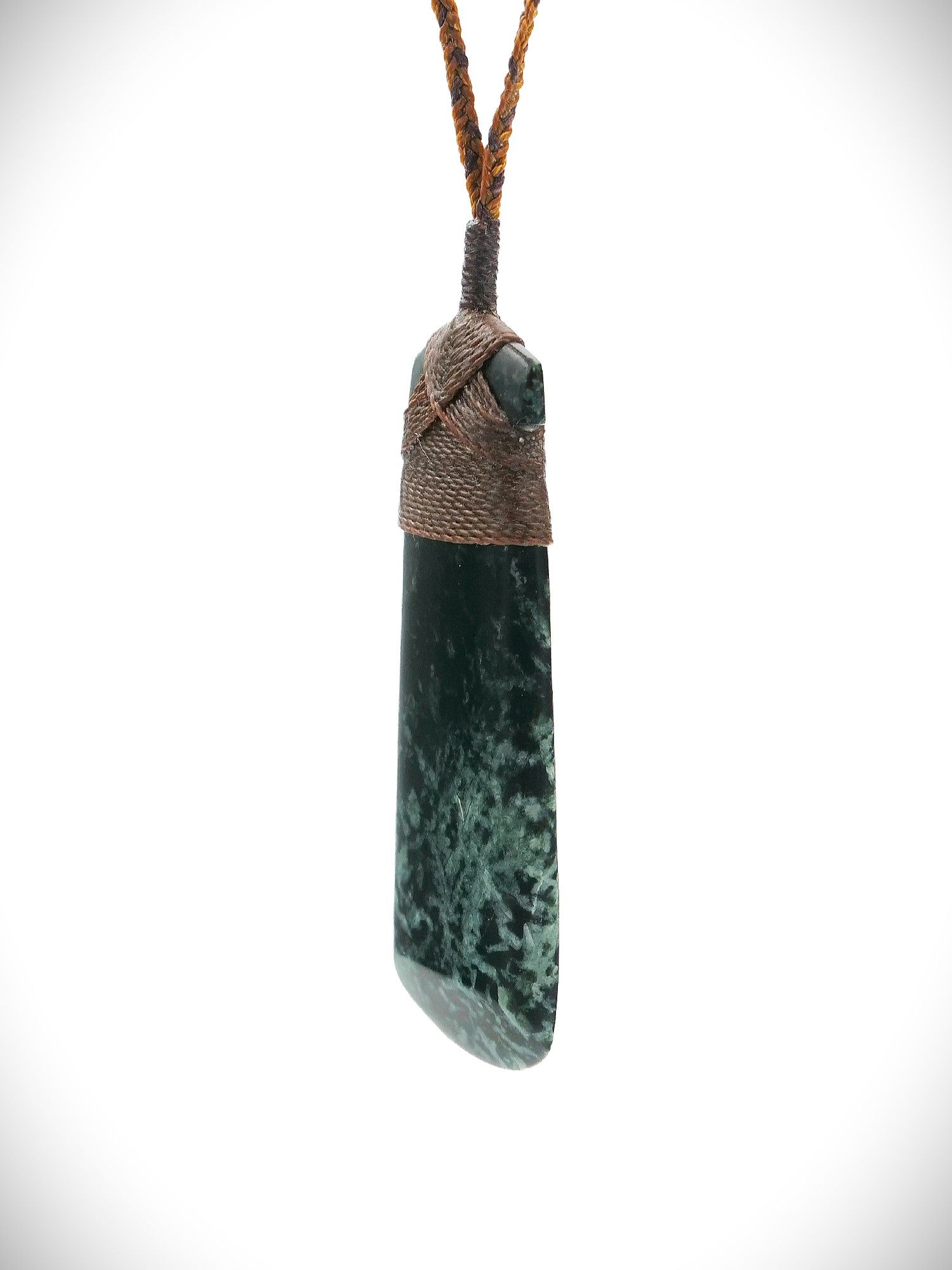 Moko Pounamu Toki NZ Genuine Tangiwai Greenstone - Takahiwai