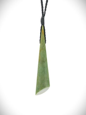 Moko Pounamu Toki NZ Genuine Raukaraka Greenstone - Hikurangi