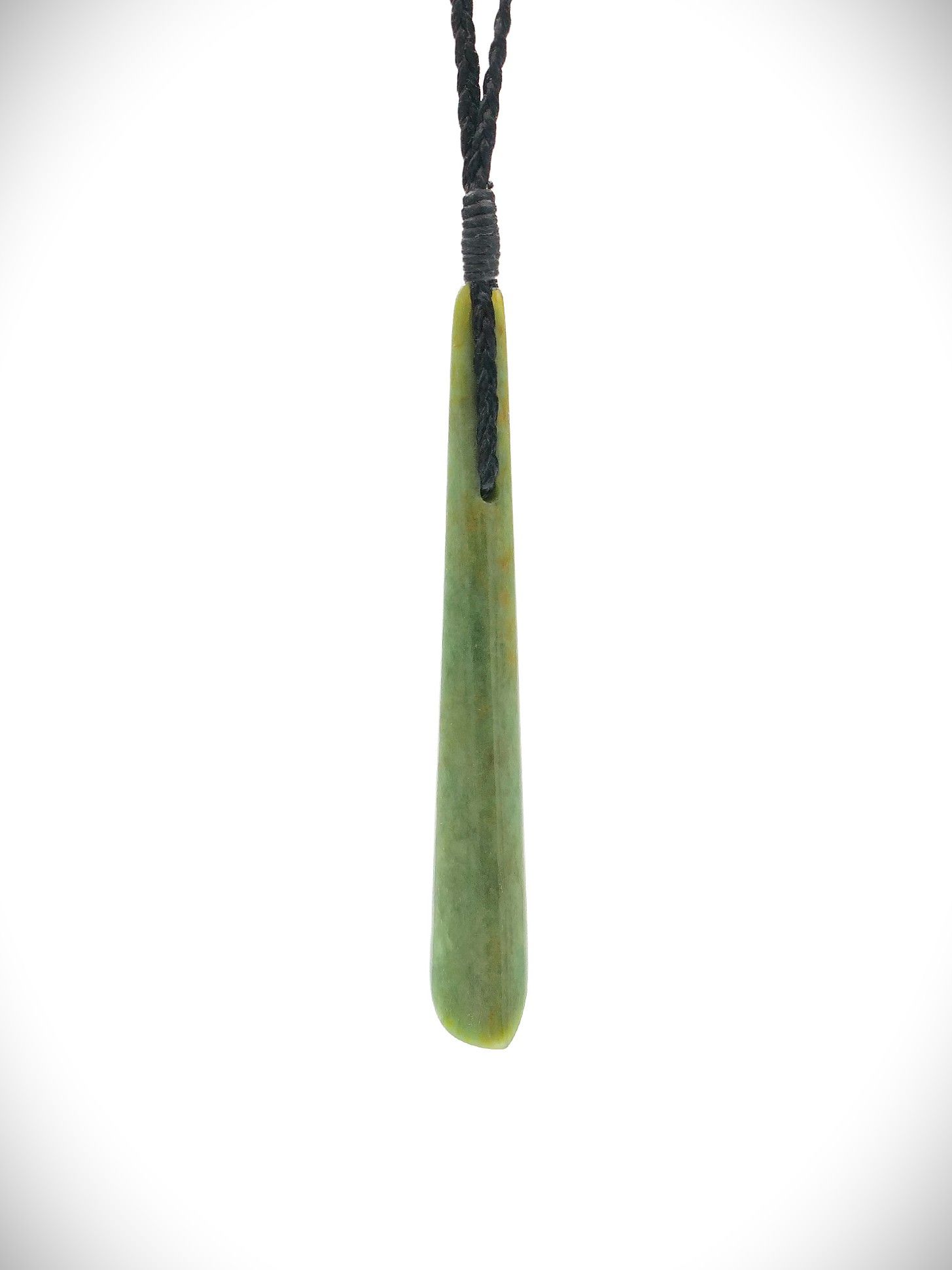 Moko Pounamu Toki NZ Genuine Raukaraka Greenstone - Hikurangi