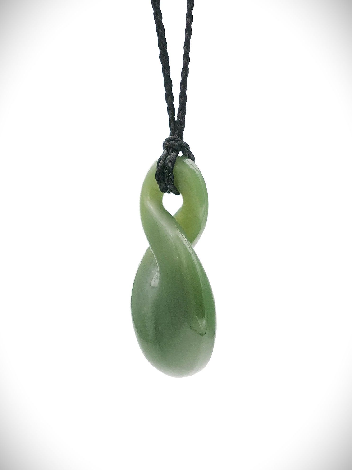 Moko Pounamu Pikorua NZ Genuine Inanga Greenstone - Whangarei