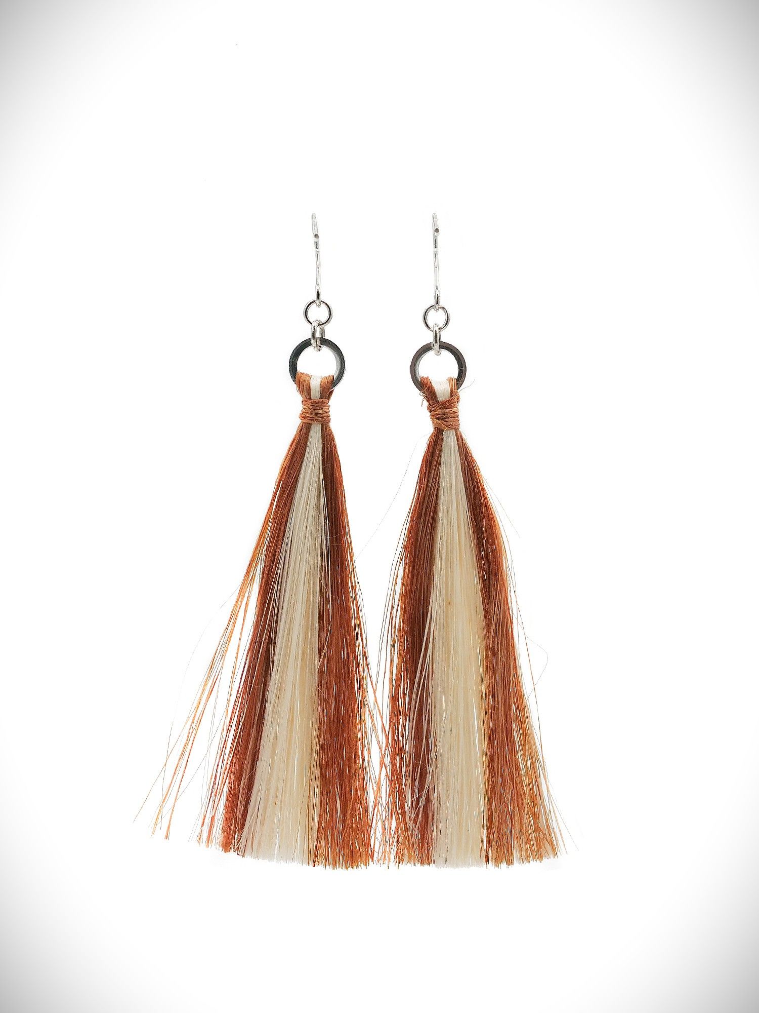Moko Pounamu NZ Genuine Muka Earrings - Parauri ma