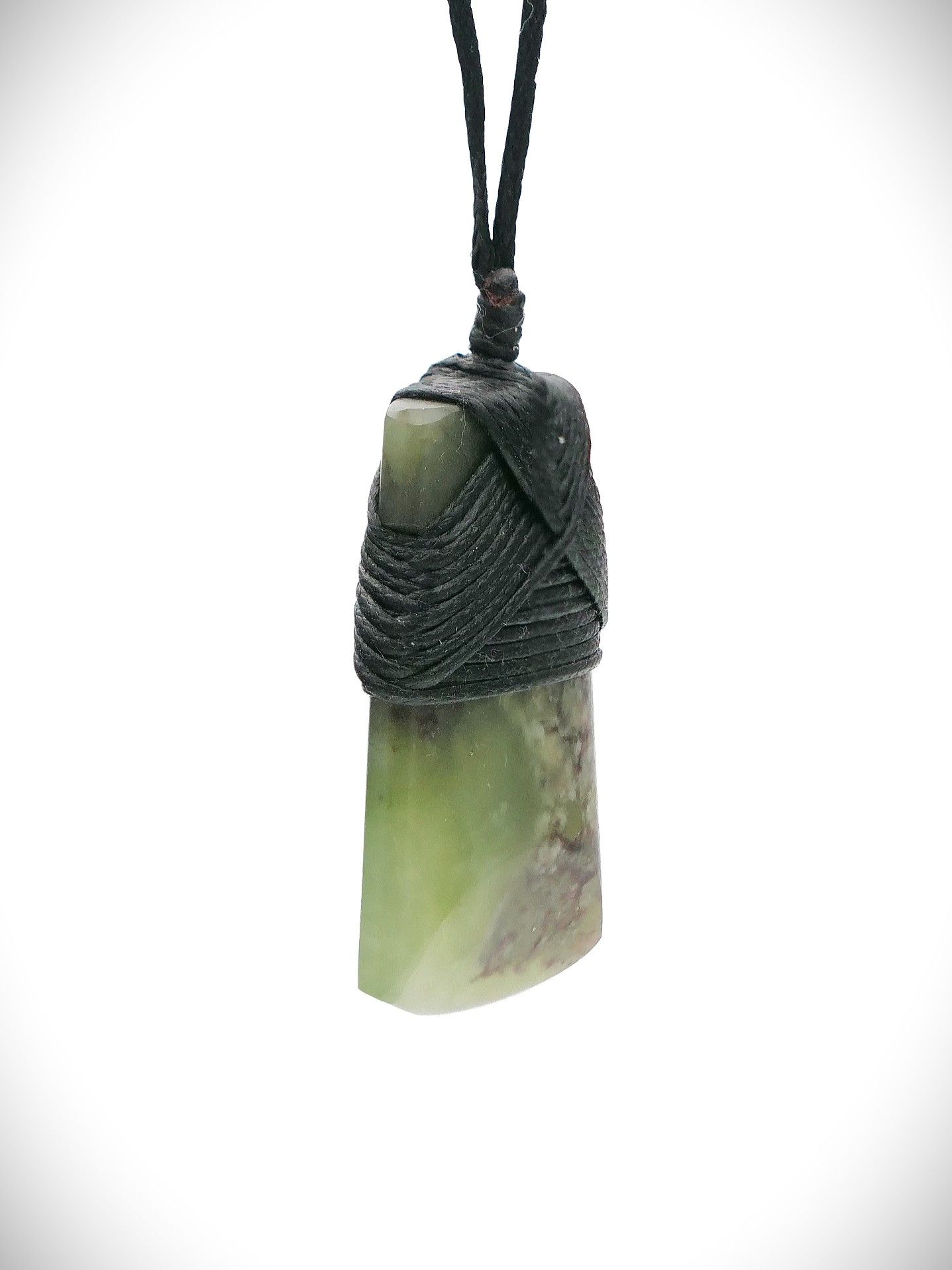 Moko Pounamu Toki NZ Genuine Hapopo Greenstone - Parakai