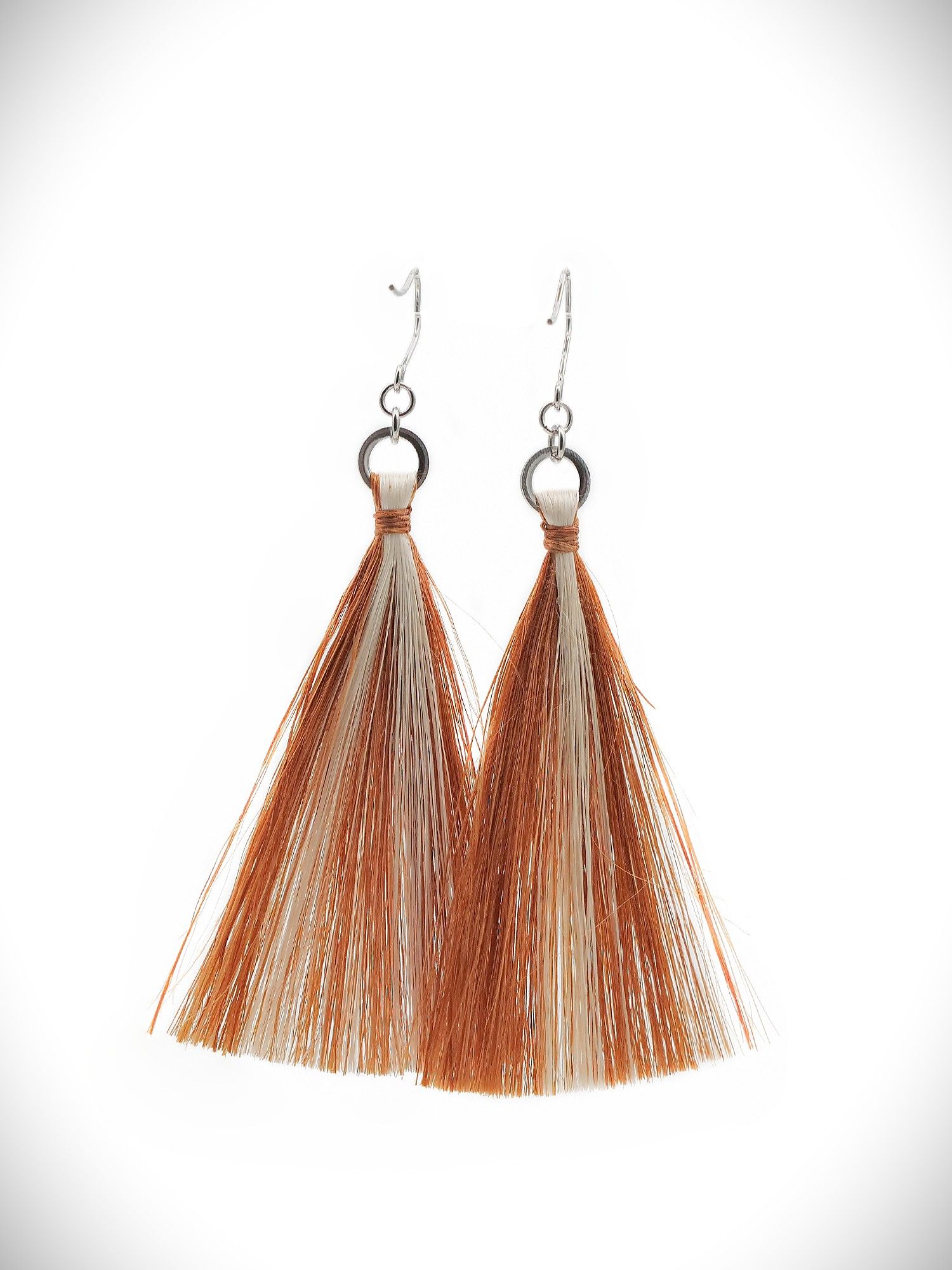 Moko Pounamu NZ Genuine Muka Earrings - Kaikohe