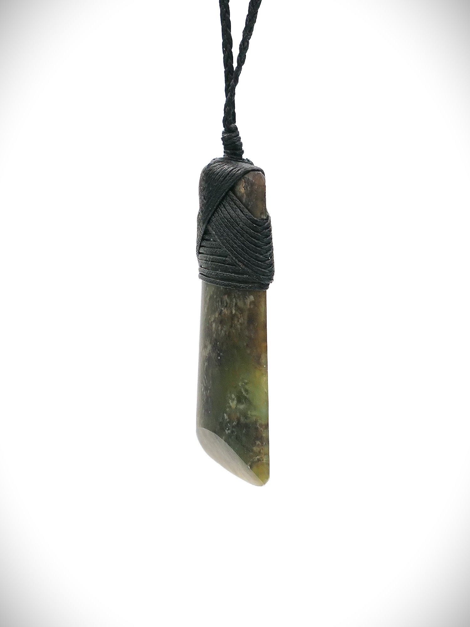 Moko Pounamu Toki NZ Genuine Hapopo Greenstone - Matapouri