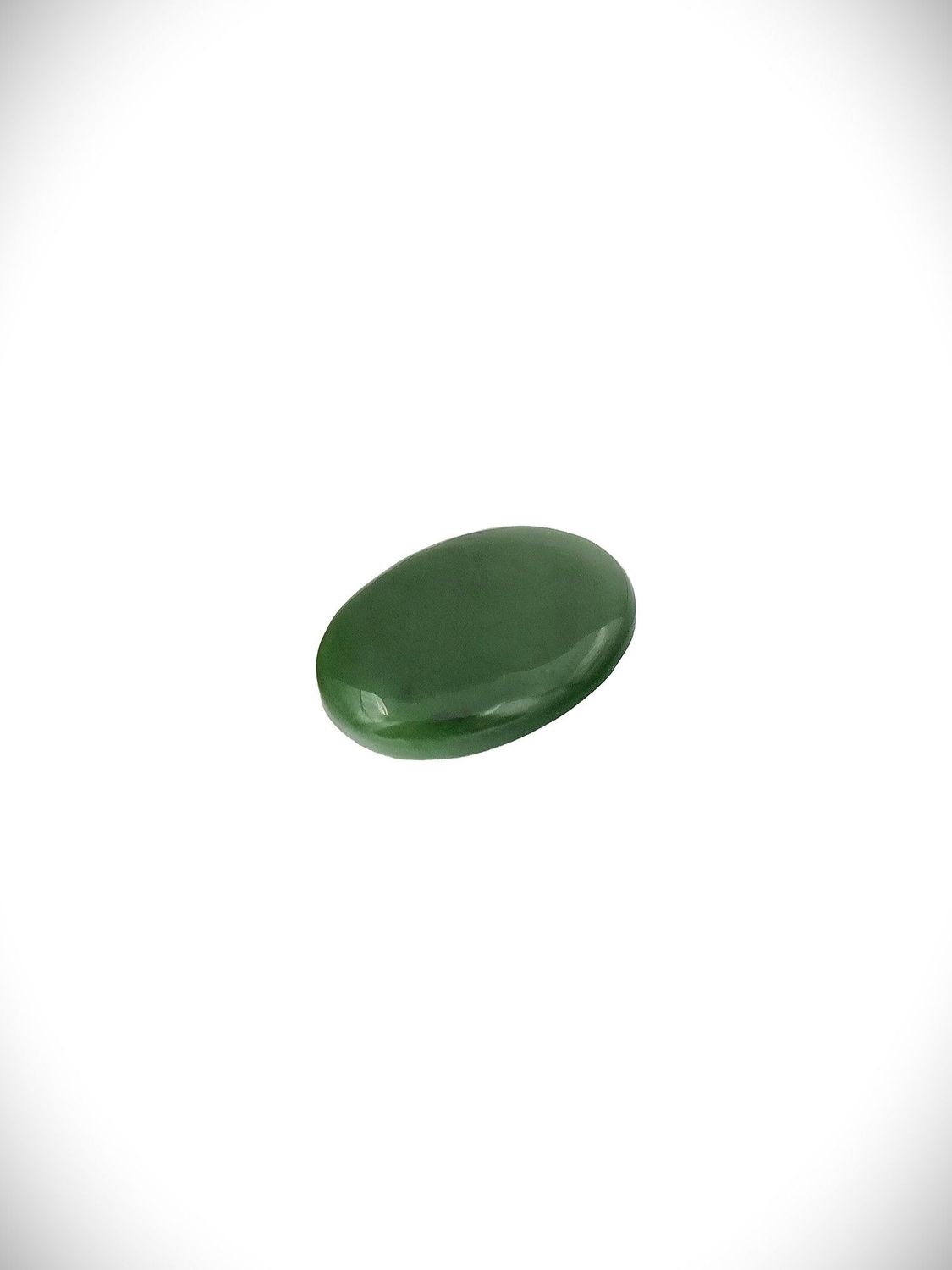 Moko Pounamu Kahurangi Greenstone Oval Cabochon #230
