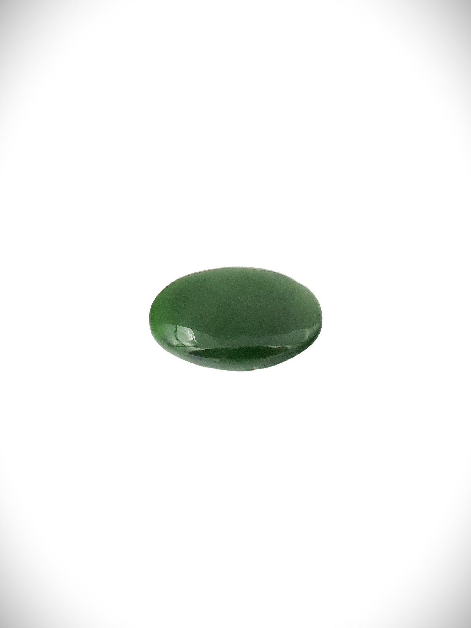 Moko Pounamu Kahurangi Greenstone Oval Cabochon #230