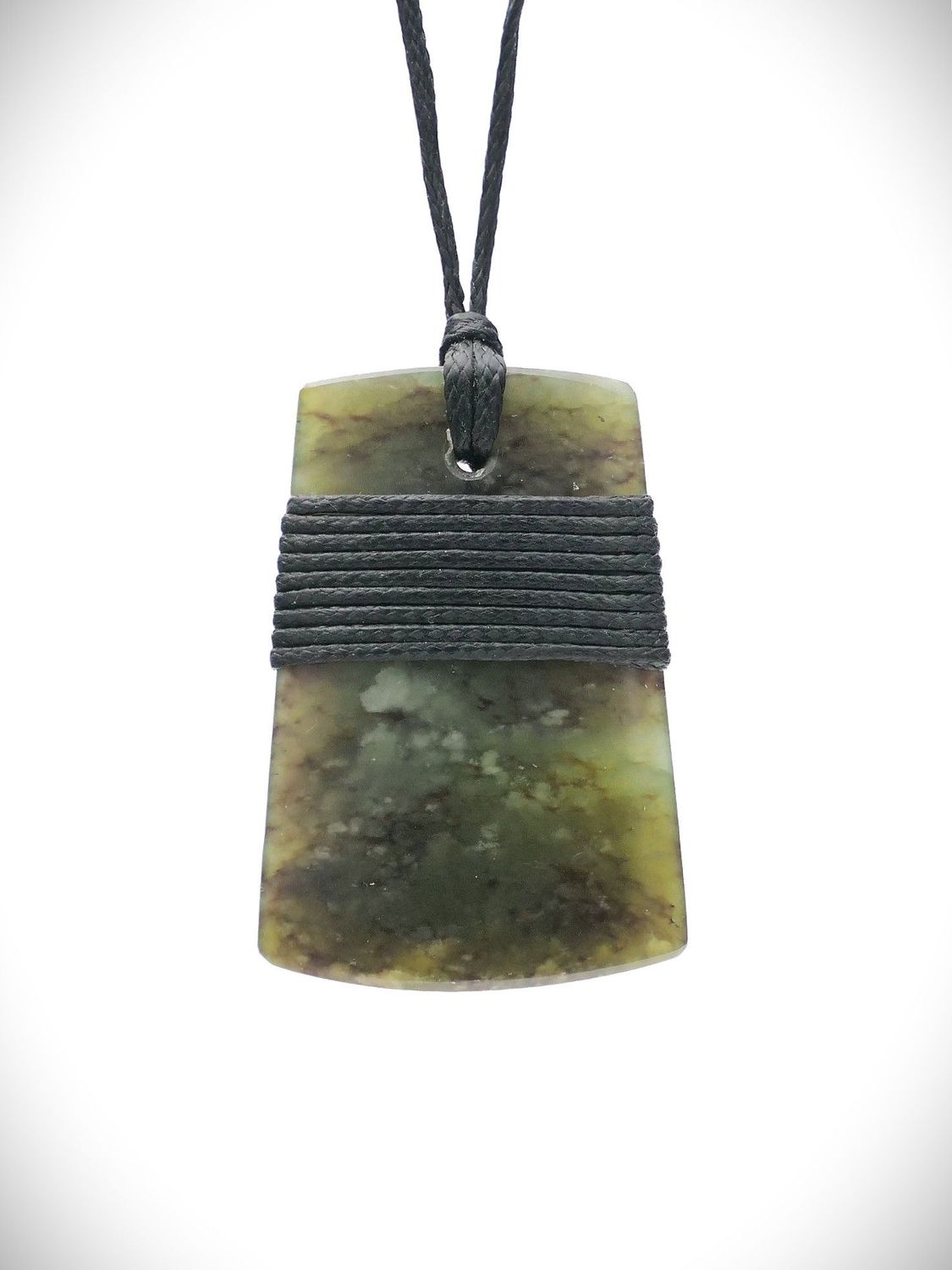 Moko Pounamu Toki NZ Genuine Hapopo Greenstone - Karetu