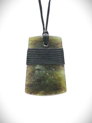 Moko Pounamu Toki NZ Genuine Hapopo Greenstone - Karetu Moko Pounamu Toki NZ Genuine Hapopo Greenstone - Karetu