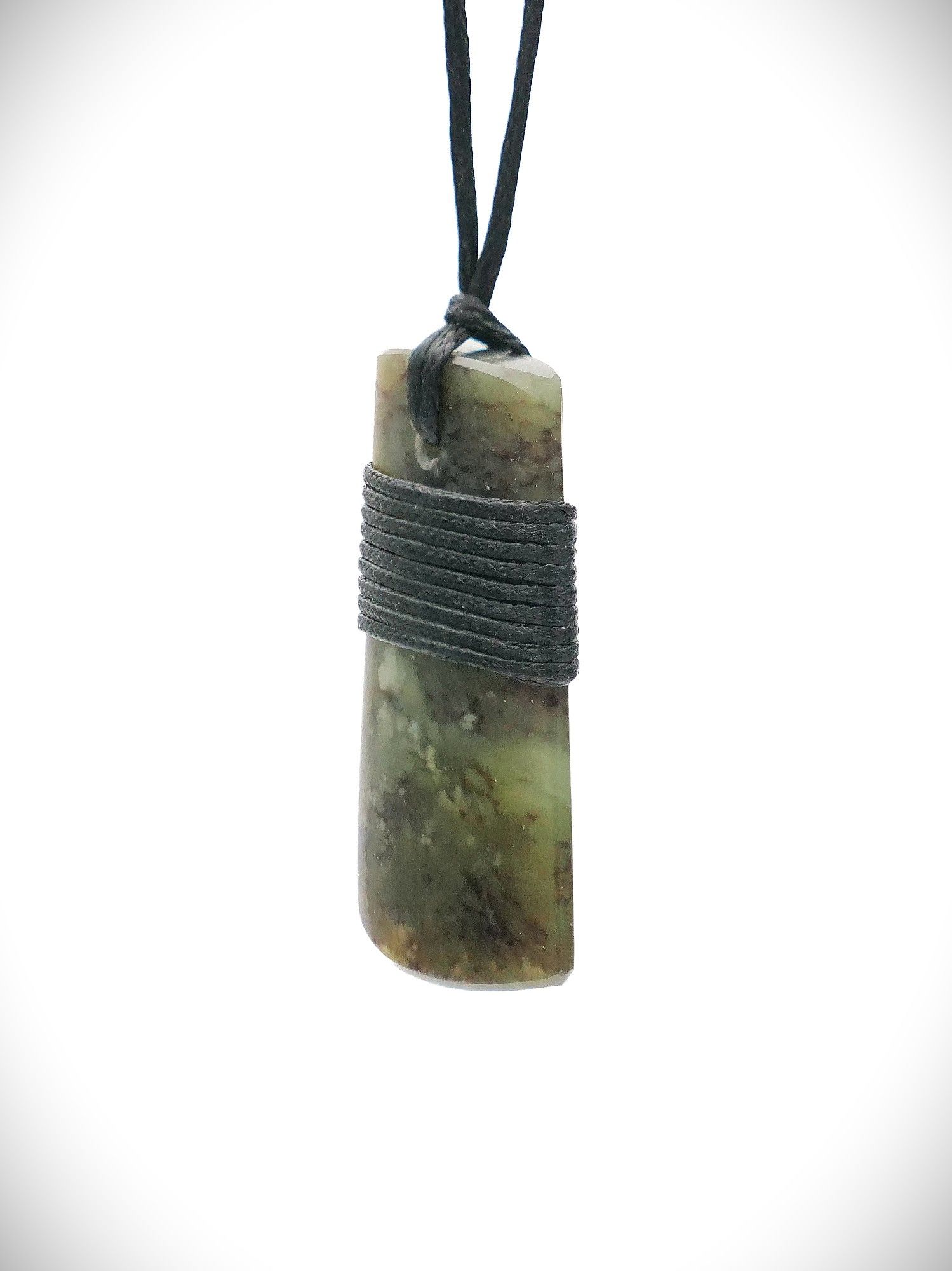 Moko Pounamu Toki NZ Genuine Hapopo Greenstone - Karetu