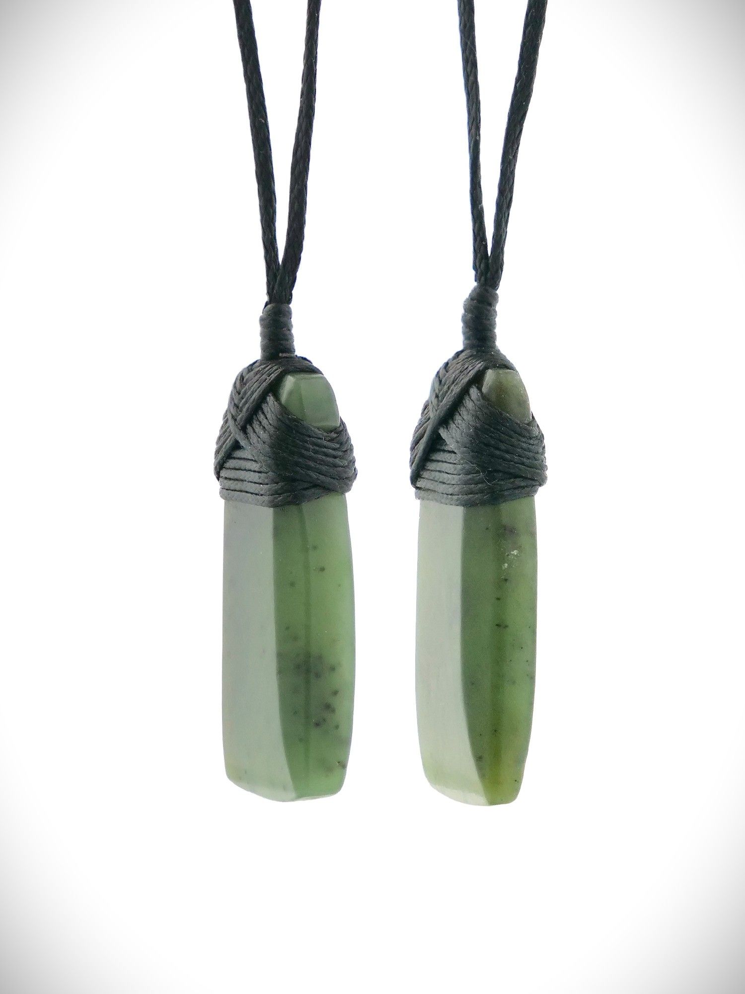 Toki Bundle #7 - NZ Genuine Kawakawa Greenstone - 2 carvings for $120
