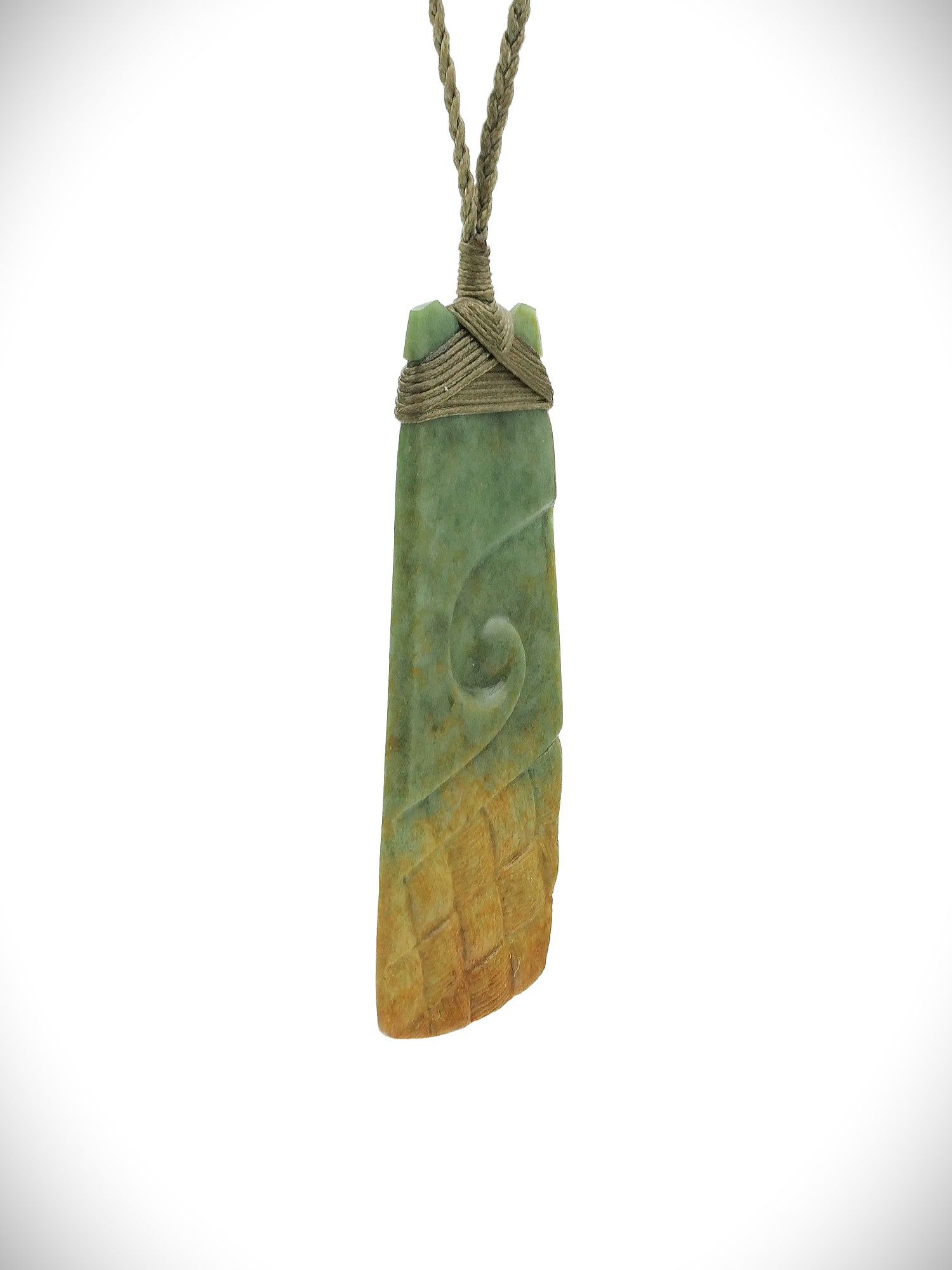 Moko Pounamu Toki NZ Genuine Raukaraka Greenstone - Tomarata