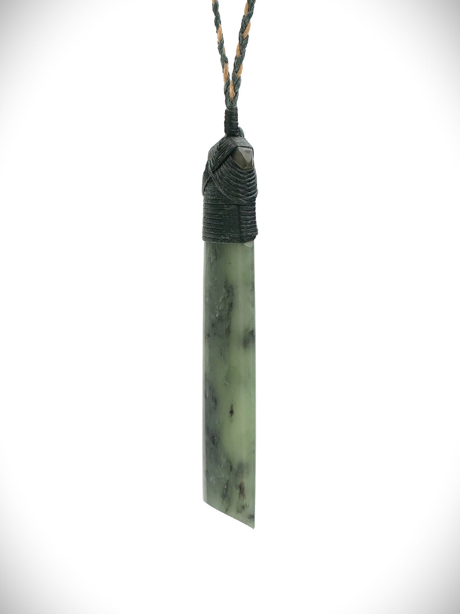 Moko Pounamu Toki NZ Genuine Hapopo Greenstone - Tinopai