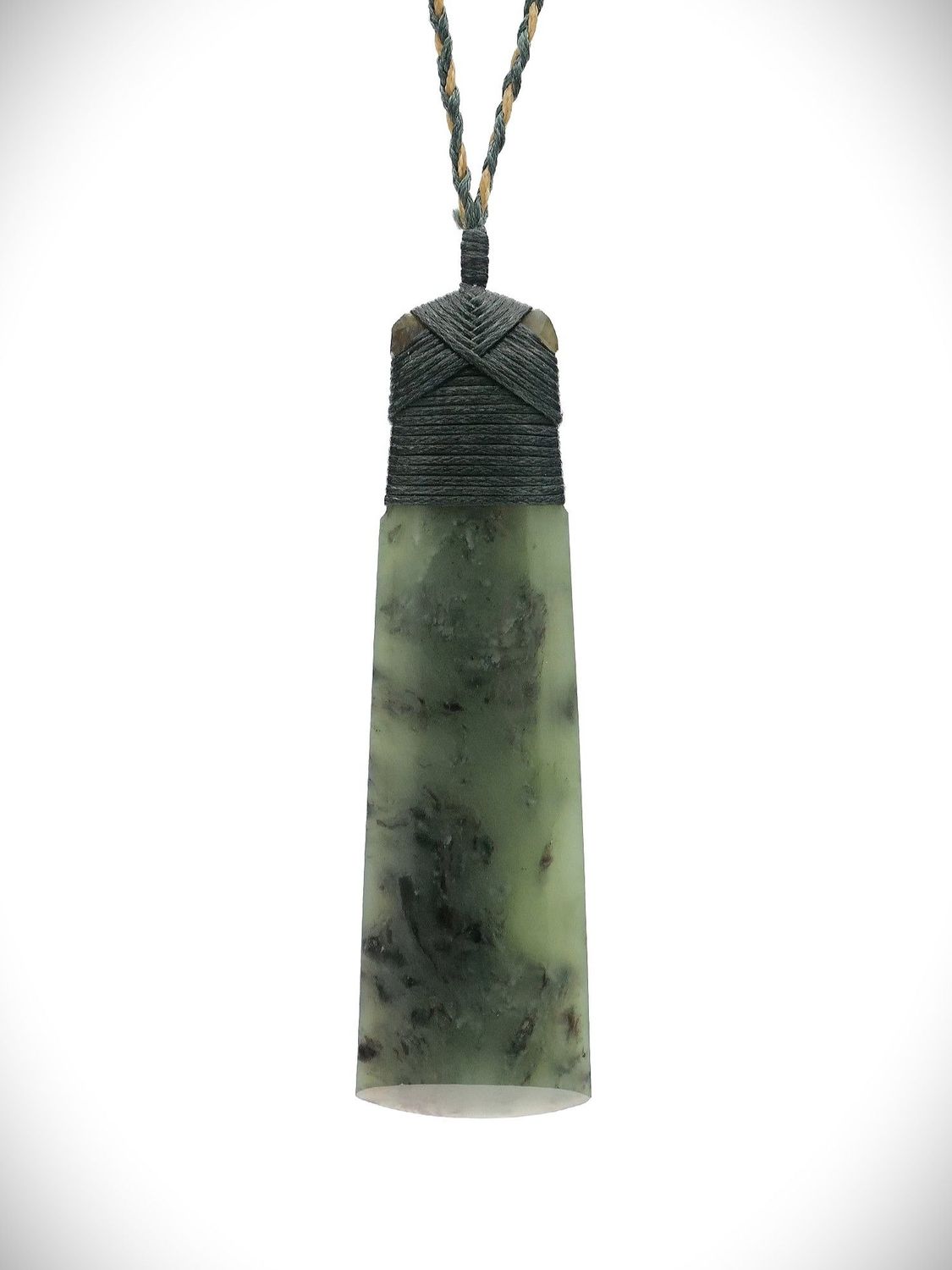 Moko Pounamu Toki NZ Genuine Hapopo Greenstone - Tinopai