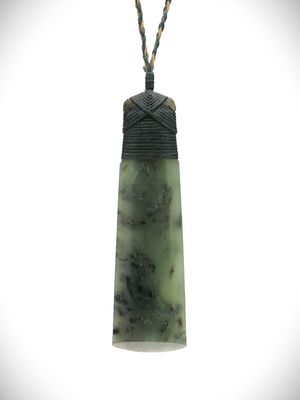 Moko Pounamu Toki NZ Genuine Hapopo Greenstone - Tinopai