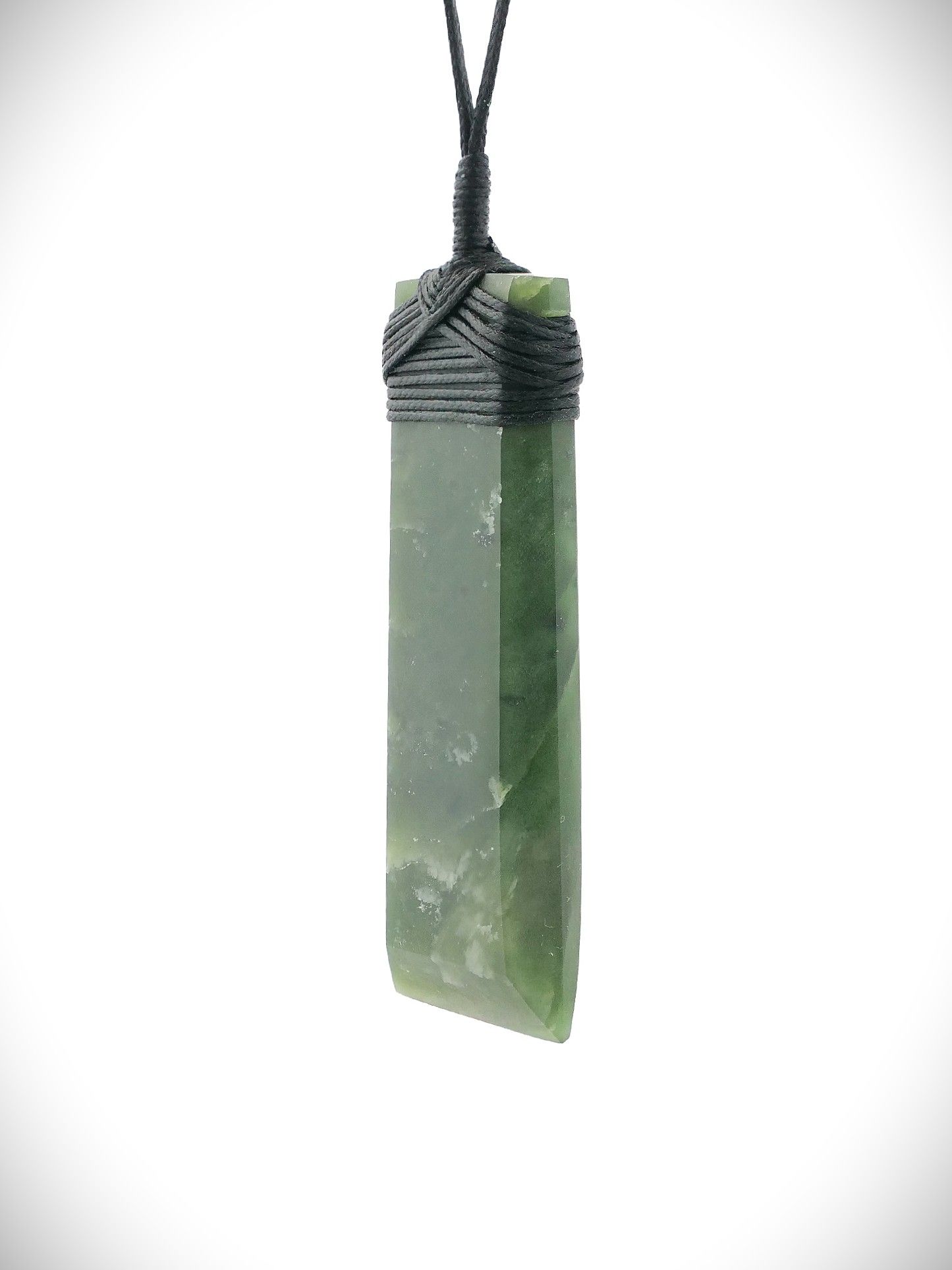 Moko Pounamu Toki NZ Genuine Kawakawa Greenstone - Mamaku