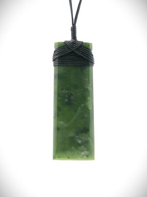 Moko Pounamu Toki NZ Genuine Kawakawa Greenstone - Purerua Moko Pounamu Toki NZ Genuine Kawakawa Greenstone - Purerua