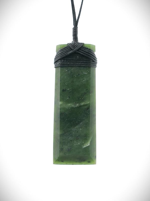 Moko Pounamu Toki NZ Genuine Kawakawa Greenstone - Kapiro