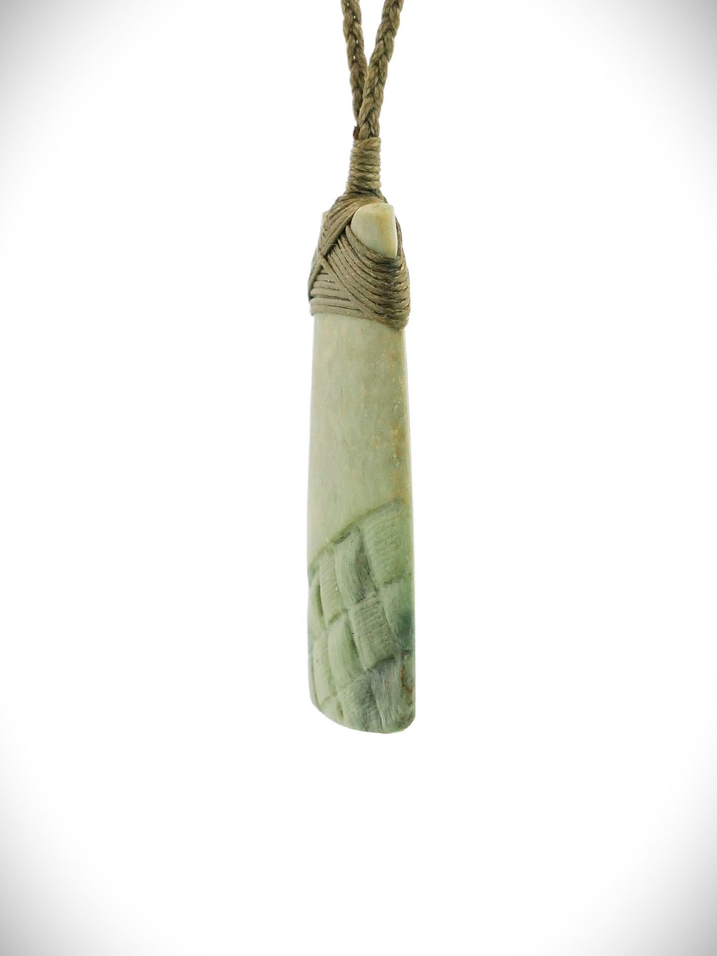 Moko Pounamu Toki NZ Genuine Auhunga Greenstone - Panguru