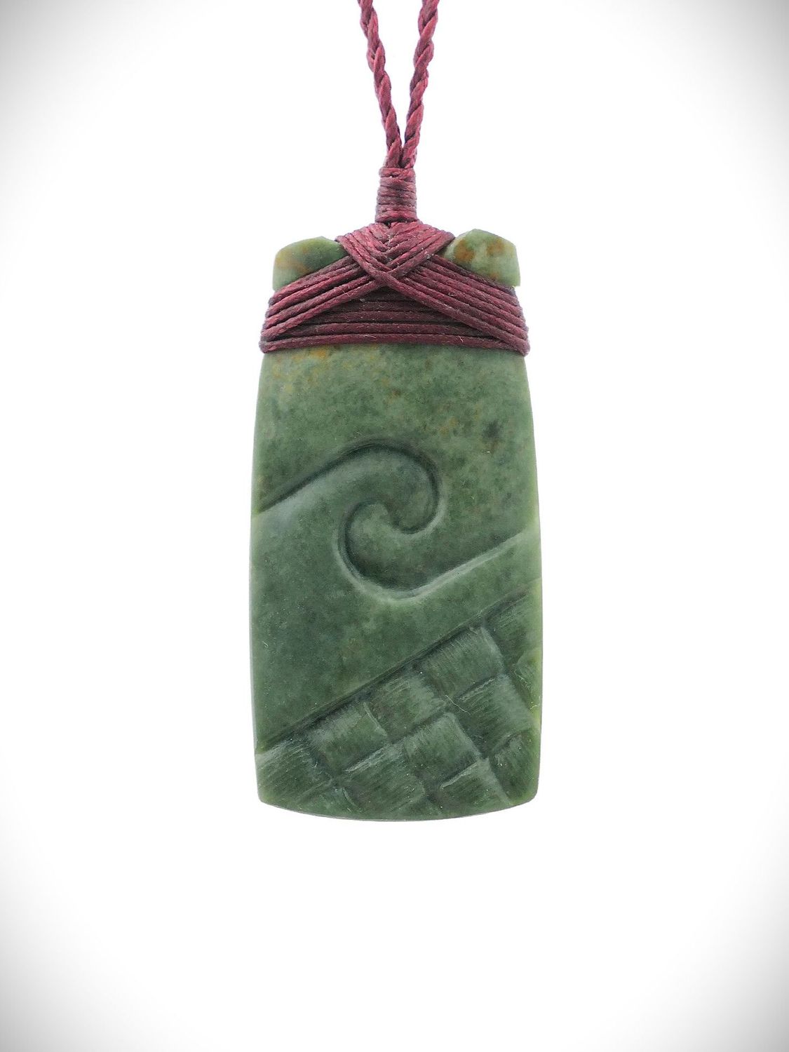 Moko Pounamu Toki NZ Genuine Kawakawa Greenstone - Taemaro Moko Pounamu Toki NZ Genuine Kawakawa Greenstone - Taemaro