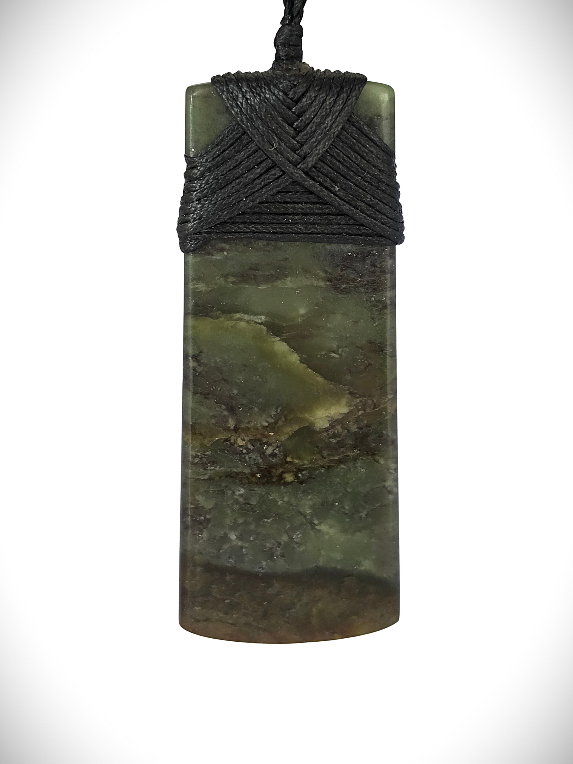 Moko Pounamu Toki NZ Genuine Hapopo Greenstone - Kirikiriroa