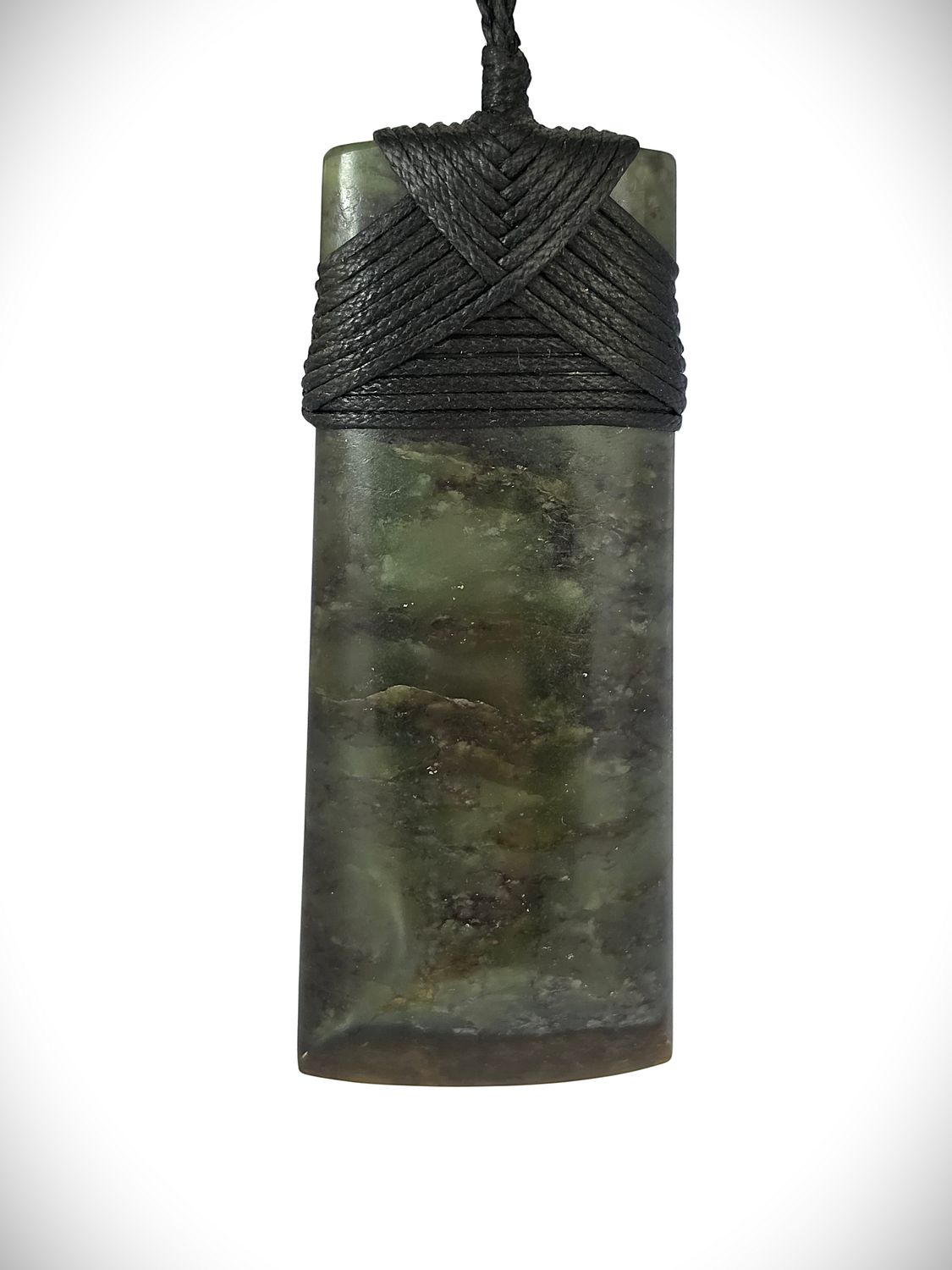 Moko Pounamu Toki NZ Genuine Hapopo Greenstone -