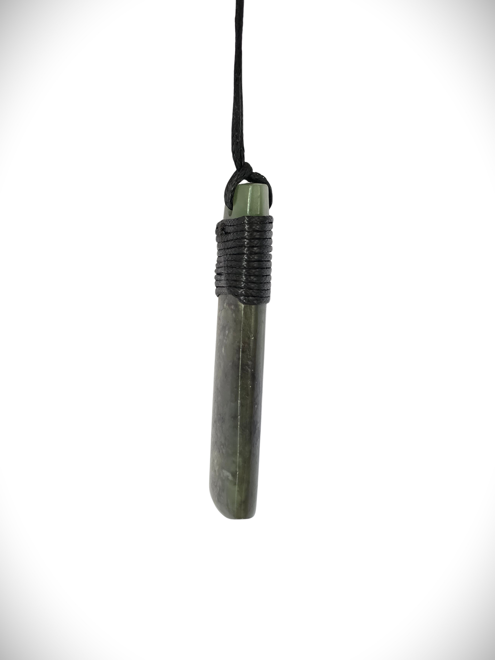 Moko Pounamu Toki NZ Genuine Hapopo Greenstone - Tuamarina