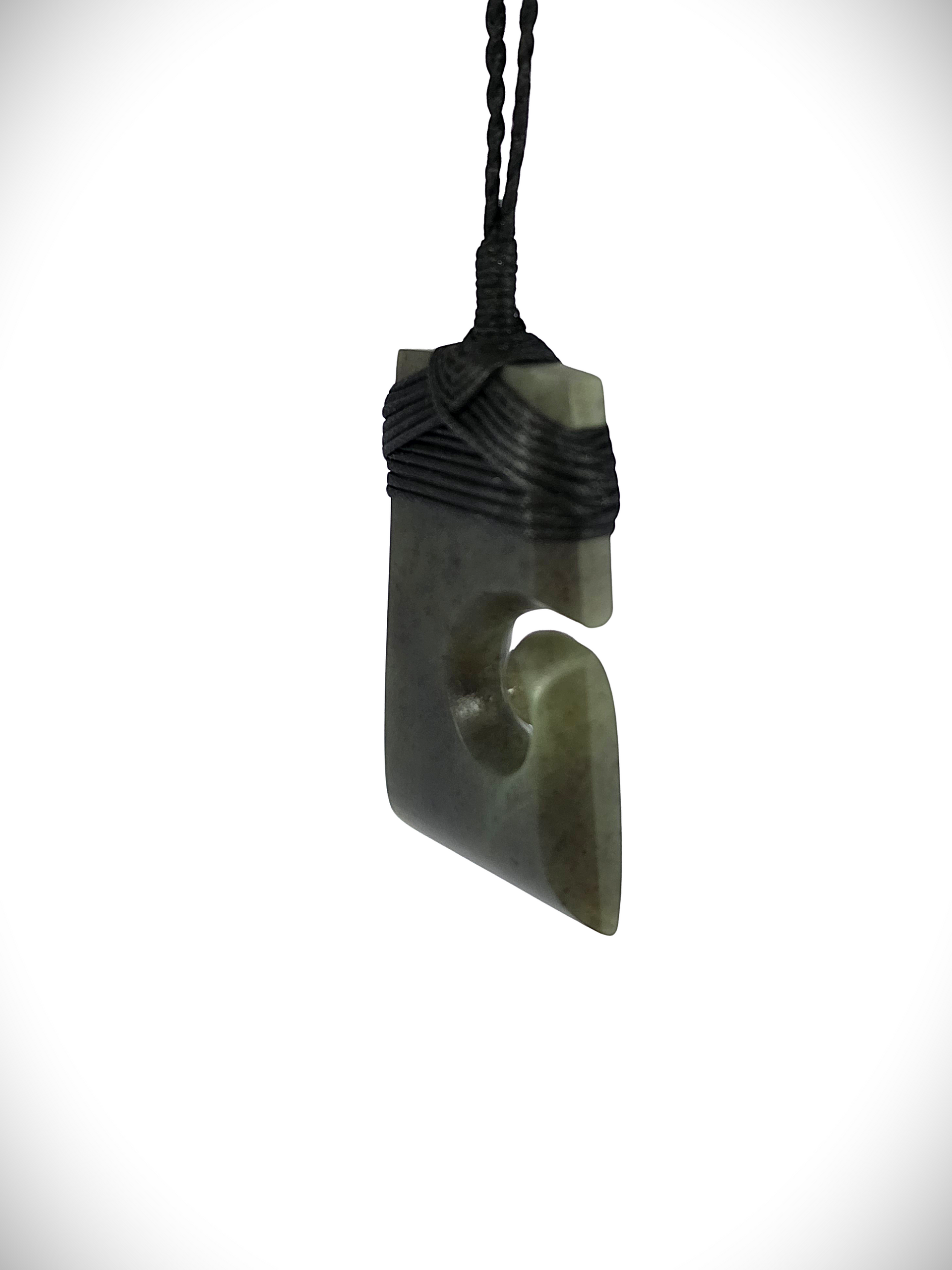 Moko Pounamu Toki NZ Genuine Hapopo Greenstone - Karori