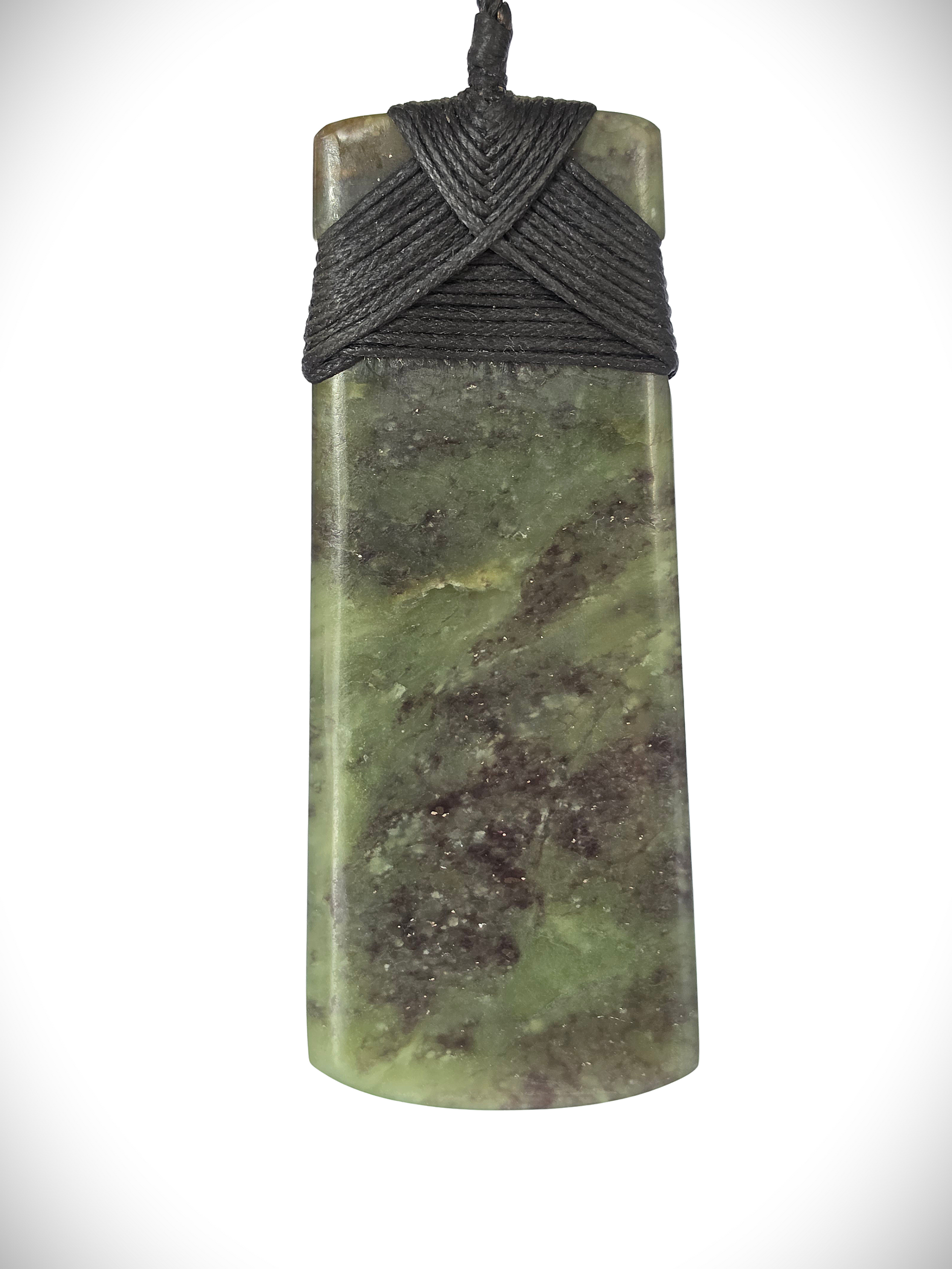 Moko Pounamu Toki NZ Genuine Hapopo Greenstone -  Kohukohu