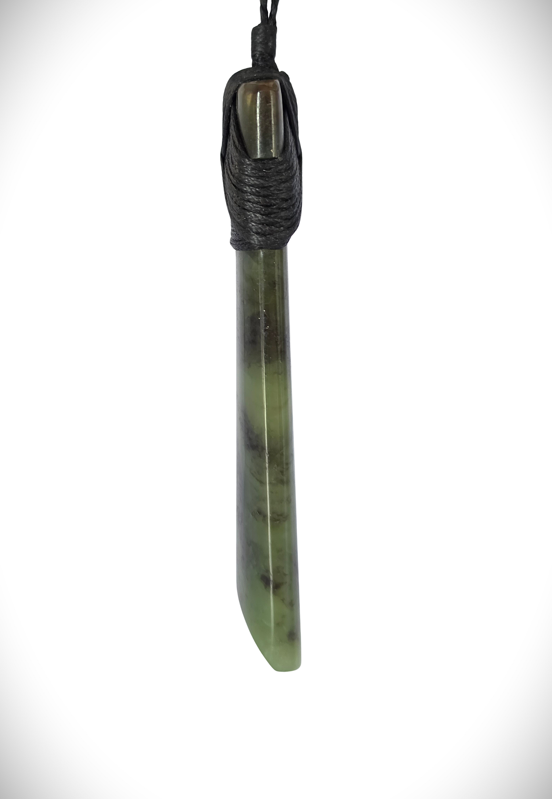 Moko Pounamu Toki NZ Genuine Hapopo Greenstone - Kohukohu