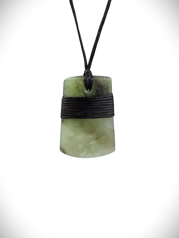 Moko Pounamu Toki with Koru NZ Genuine Hapopo Greenstone - Aparangi Moko Pounamu Toki with Koru NZ Genuine Hapopo Greenstone - Aparangi