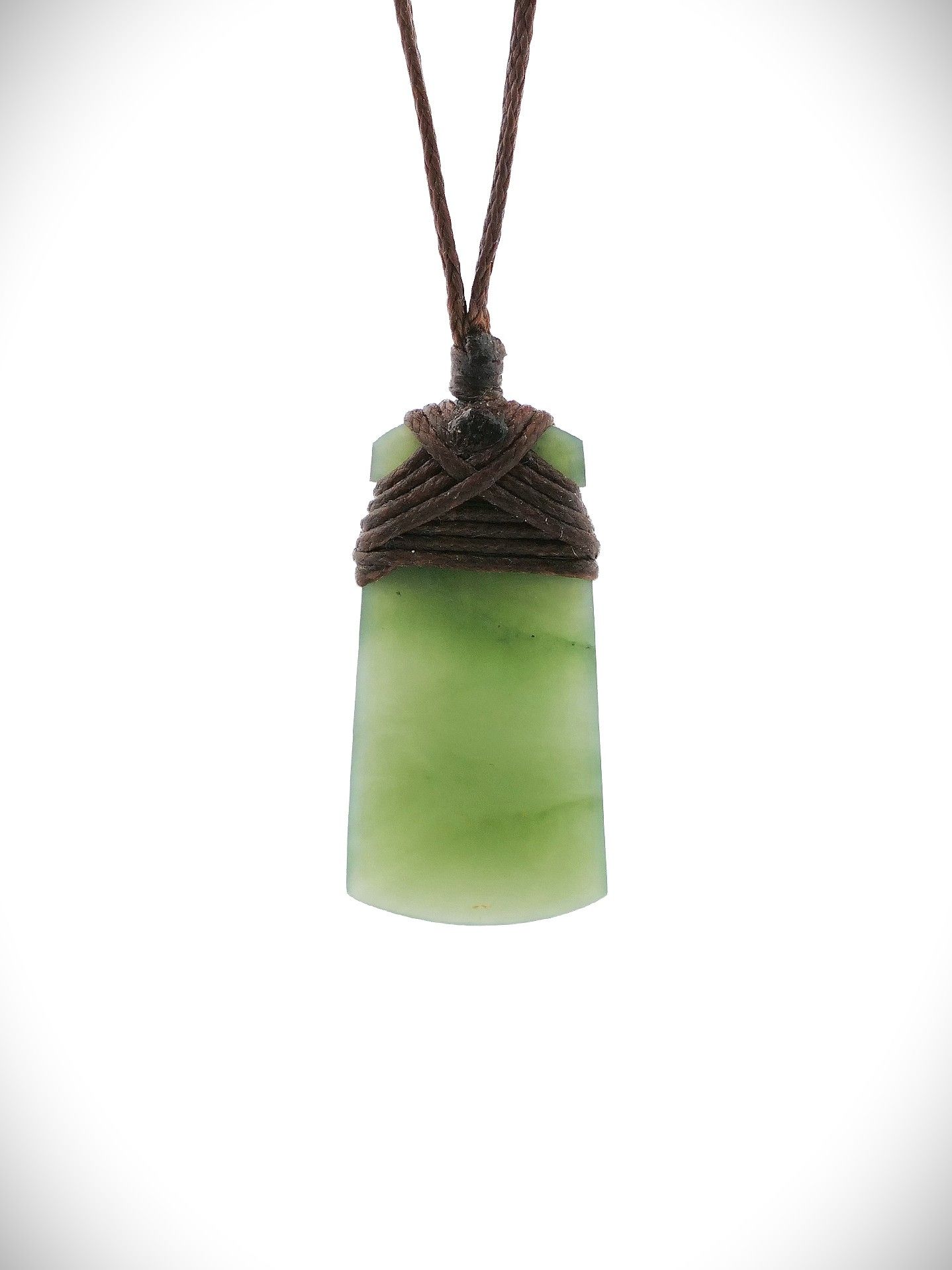 Moko Pounamu Toki Genuine NZ Kahurangi Greenstone - Matauri